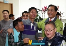따뜻한 설 되세요…박준영 지사 곡성삼강원 방문