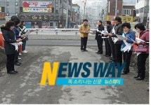 마산회원구 석전1동, 주민 참여 바른생활 지키기 교통 캠페인 전개