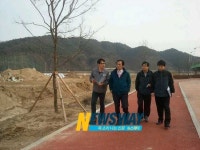 하창환 합천군수, 낙동강 살리기 48공구사업 황강 합천지구 현장방문