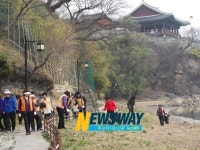 진주성 관광안내 교육 및 사적지 주변 정화운동