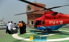 전남소방 항공구급대 수호천사