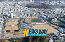 진주시 신안공설운동장 부지 공간구조 재설정