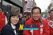 홍준표 후보, 거제시 옥수ㆍ고현 시장 방문