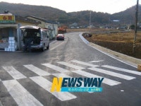 창원 구산면 양평마을 진입로 확장