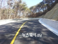 하동군, 평촌∼돌고지재 병목구간 확·포장 완료