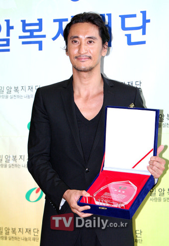 [TD포토] 신현준 '밀알 홍보대사 됐어요'