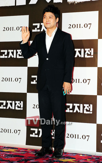 [TD포토] '고지전' 전현무, '대세남이 보는 영화!'