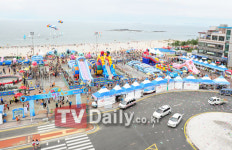 [TD포토] 머드와 함께 하는 대천해수욕장