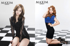 달샤벳 표지모델, 아영 시스루룩&지율 오피스룩 화제 180도 변신