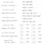 멋스러운 한글 필기체, 써놓고 못 알아본다면 ‘대략난감’