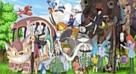 한 장에 담긴 미야자키 세계, 하울부터 토토로까지 판타스틱