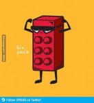 식스팩 장난감, 올록볼록 배 근육? 귀여워