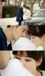 ‘그겨울’ 조인성 송혜교 솜사탕 키스 ‘실제 입맞춤 할까’