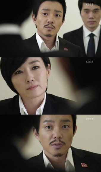 '아이리스2' 이범수, 오연수와 카리스마 대결 '기선 제압'
