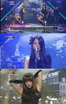 ‘뮤직뱅크’ 다소니, 옆트임 의상 각선미 강조 ‘아찔’