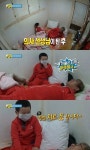 윤민수ㆍ윤후 커플룩, 빨간 트레이닝복 완소 부자 등극