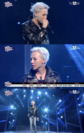 '엠카' 지드래곤, 컴백과 동시에 '블랙'으로 1위