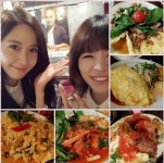 윤아 써니 이태원 데이트, 홍석천 식당서 폭풍먹방