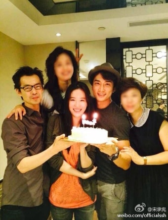 ‘제3의 사랑’ 송승헌, 유역비 생일파티 포착 ‘실제 연인 같아’