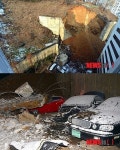 광주 봉선동 대화아파트, 옹벽 붕괴…주민들 지난해부터 이상해 불안감↑