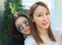 이지혜 채정안, 눈부신 청순 미모 