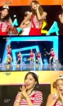 뮤직뱅크 티아라, 마린 룩으로 뽐낸 각선미 완전 미쳤네