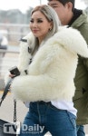 [TD포토] 2NE1 씨엘 함부로 따라하면 큰일나는 백발 헤어