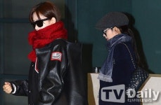 [TD포토] 티아라 은정-소연, '비행기 지연에 지친 모습'