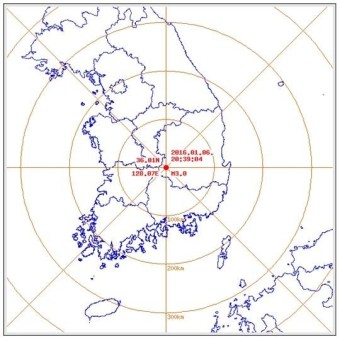 김천 지진, 기상청 “북한 핵실험과 무관, 자연 지진”