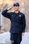 [TD포토] 박기웅, 완벽하게 각 잡힌 거수경례