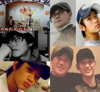 김수현 아버지 김충훈 과거 꽃미남 보컬 시절 