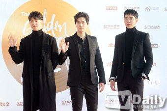 [TD포토] 씨엔블루 '미남 삼총사'