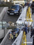 공덕역 사고, 지하철 출구 주차장 입구로 착각해 돌진…당시 모습 아찔
