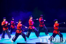 [TD포토] 대건합기도 콘서트 시작 알리는 힘찬 시범