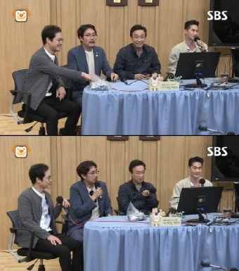 ‘보안관’ 조진웅X배정남, 공약 지켰다…스튜디오 구르며 등장 (컬투쇼)