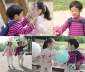 슈퍼맨이 돌아왔다 서준, 유치원 여자친구 보나와 봄날의 데이트