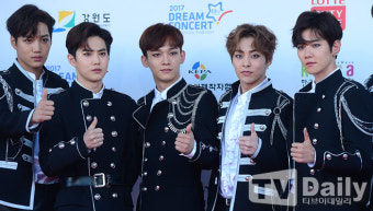 [TD포토] 카이-수호-첸-시우민-백현 '우리는 엑소' (드림콘서트)