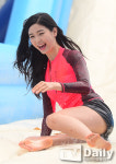 [TD포토] '2017 미스코리아 진' 서재원 '여름에는 워터 슬라이드가 최고'