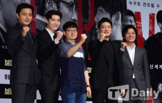 [TD포토] 실력파들이 모인 영화 브이아이피 주역들