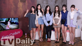 [TD포토] 여자친구 셀럽티비 아이엠셀럽 최고 시청률 기록했어요