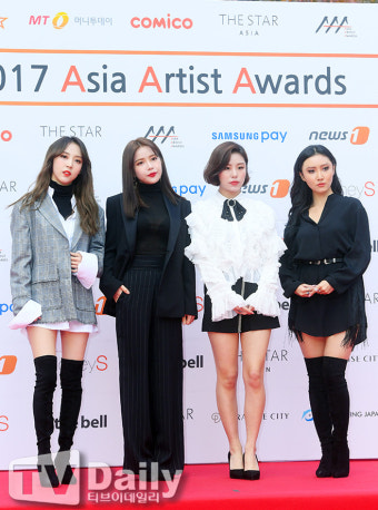 [TD포토] 마마무 '몰라보게 예뻐진 그녀들' (AAA)