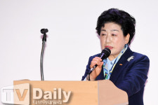 [TD포토] 축사하는 김은숙 중구청장