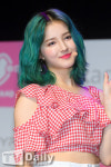 [TD포토] 모모랜드 낸시 헤어컬러 변신