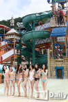 [TD포토] 미스코리아 7인 오션월드 나들이