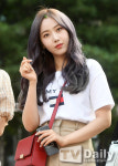 [TD포토] 여자친구 신비 '투톤헤어'
