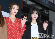 [TD포토] AOA 유나-지민 뚜렷한 이목구비