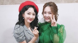 성은X금잔디, 전국노래자랑 출연 인증샷 [TD#]