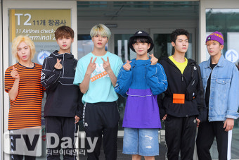 [TD포토] 뉴키드 '남미 팬미팅차 브라질로 출국'