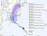 태풍 크로사, 광복절에 일본 상륙? 