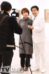 [TD포토] 배일호 손귀예 부부 인터뷰도 다정하게